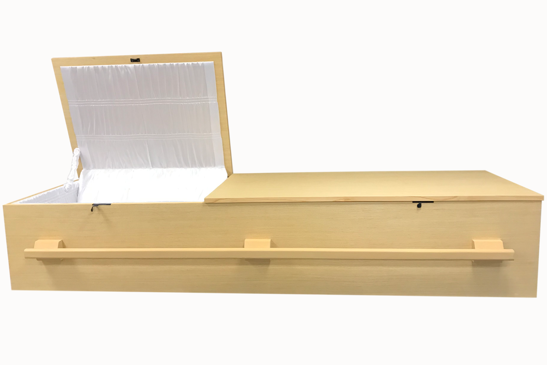 FOLDABLE FLAT LID WITH HANDLE CASKET